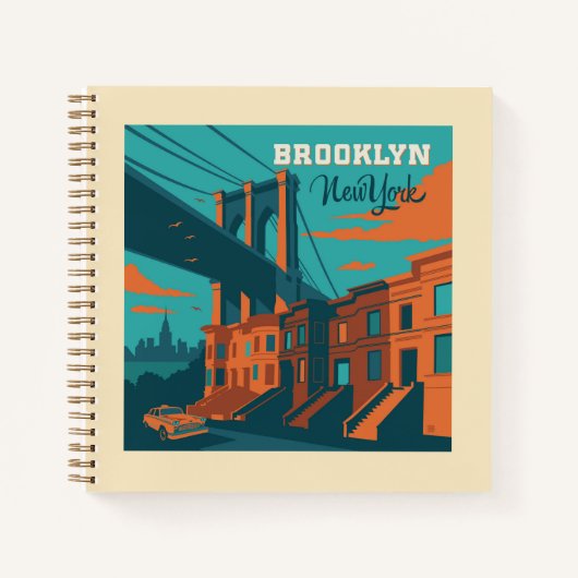 Brooklyn New York Notitieboek (Voorkant)