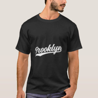 Brooklyn New York Ny 1970s Donker T-shirt