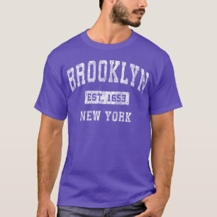 Brooklyn New York Ny Gevestigde sport vrienden T-shirt