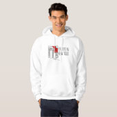 Brooklyn New York NYC Bridge Vakantiepark Hoodie (Voorkant volledig)
