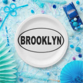 Brooklyn New York Papieren Bordje (Feest)