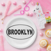 Brooklyn New York Papieren Bordje (Feest)