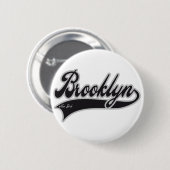 Brooklyn New York Ronde Button 5,7 Cm (Voorkant /achterkant)