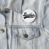 Brooklyn New York Ronde Button 5,7 Cm (In situ)