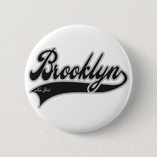 Brooklyn New York Ronde Button 5,7 Cm