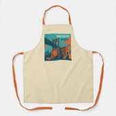 Brooklyn New York Schort (Voorkant)