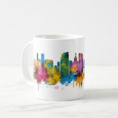 Brooklyn New York Silhouette Koffiemok (Voorkant links)