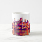 Brooklyn New York Skyline Koffiemok (Center)