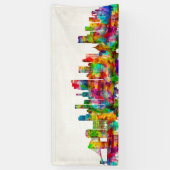 Brooklyn New York Skyline Spandoek (Verticaal)