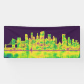 Brooklyn New York Skyline Spandoek (Horizontaal)