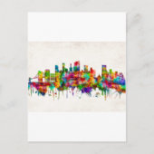 Brooklyn New York Skyline Uitnodiging Briefkaart (Voorkant)