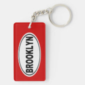 Brooklyn New York Sleutelhanger (achterkant)