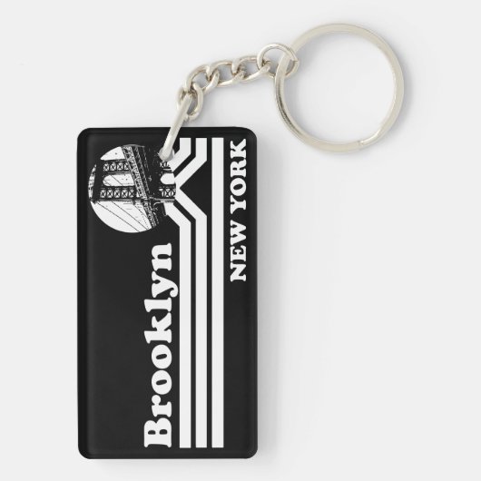  Brooklyn New York Sleutelhanger (achterkant)