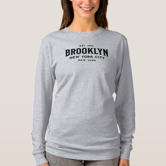 Brooklyn New York T-shirt (Voorkant)