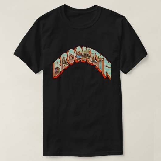 Brooklyn New York T Shirt (Design voorkant)