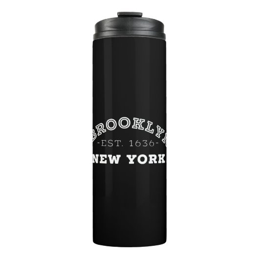 Brooklyn New York Thermosbeker (Voorkant)