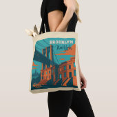 Brooklyn New York Tote Bag (Dichtbij)
