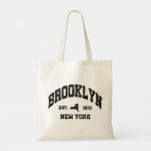 Brooklyn, New York Tote Bag (Achterkant)