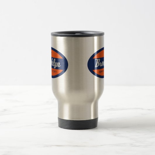 *Brooklyn New York Travel Mug Reisbeker (Center)