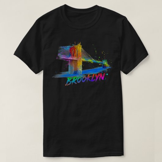 Brooklyn New York, waar mijn verhaal begint met T- T-shirt (Design voorkant)