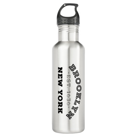 Brooklyn New York Waterfles (Voorkant)