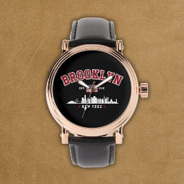 Brooklyn Ney York Est 1816 Horloge