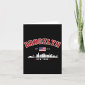 Brooklyn Ney York Est 1816  Kaart (Voorkant)