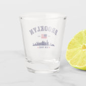 Brooklyn Ney York Vintage Shot Glas (Achterkant)