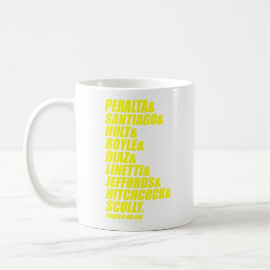 Brooklyn Nine-Nine Ampersand Koffiemok (Links)