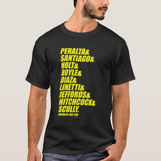 Brooklyn Nine-Nine Ampersand T-shirt (Voorkant)