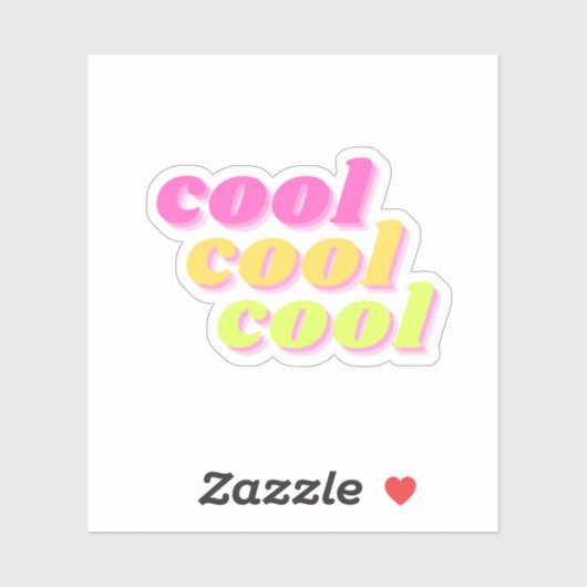 Brooklyn Nine-Nine Sticker - cool (Vel)