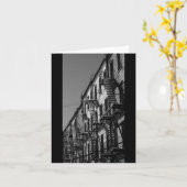 Brooklyn, NY Brandtrappen Kaart (Gele Bloem)