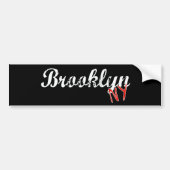 Brooklyn NY Bumpersticker (Voorkant)