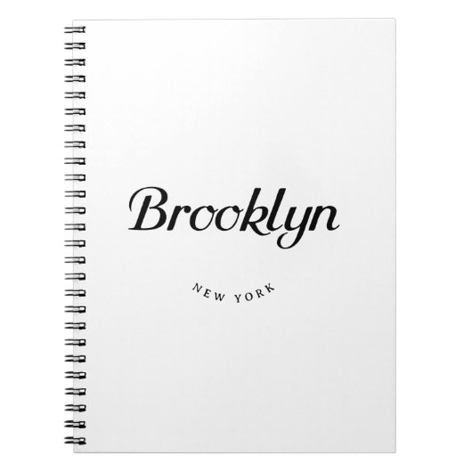 Brooklyn NY Notitieboek (Voorkant)