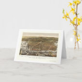 Brooklyn, NY Panoramische Kaart - 1879 (Gele Bloem)