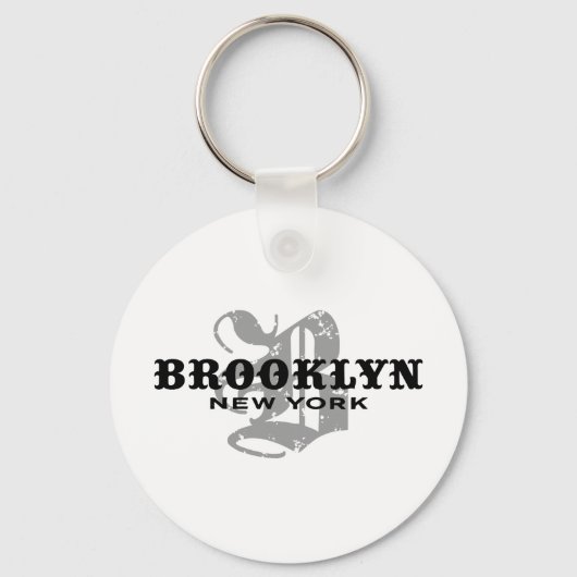 Brooklyn NY Sleutelhanger (Voorkant)