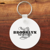 Brooklyn NY Sleutelhanger (Voorkant)