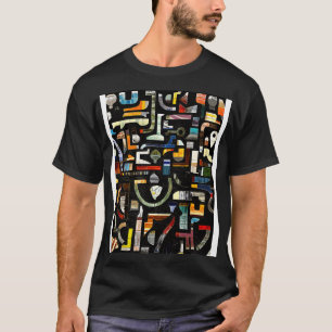 Brooklyn NY Subway Mozaïek Kunst T-shirt
