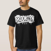 Brooklyn NYC Basic T-shirt (Voorkant)