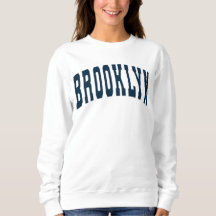 Brooklyn NYC  College Style Sweatshirt