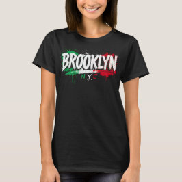 Brooklyn NYC Italiaans basic T-shirt