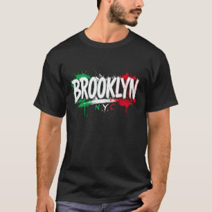 Brooklyn NYC Italiaans Basic T-shirt