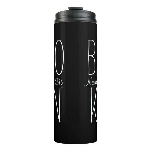 Brooklyn NYC Thermosbeker (Voorkant)