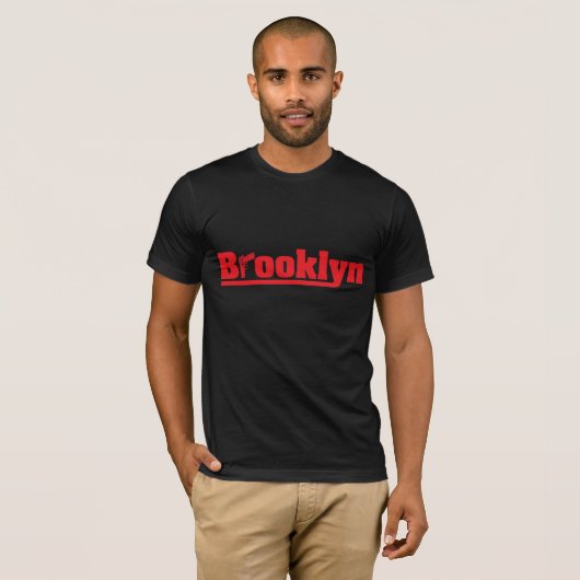 BROOKLYN PISTOOL LOGO T-SHIRT (Voorkant volledig)
