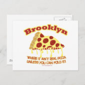 Brooklyn Pizza Briefkaart (Voorkant / Achterkant)