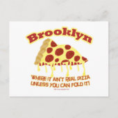 Brooklyn Pizza Briefkaart (Voorkant)