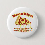 Brooklyn Pizza Ronde Button 5,7 Cm (Voorkant)
