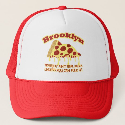 Brooklyn Pizza Trucker Pet (Voorkant)