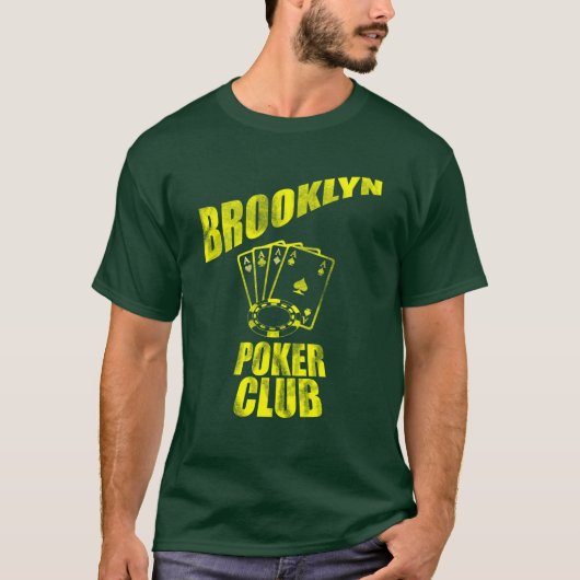 Brooklyn Poker Club T Shirt (Voorkant)