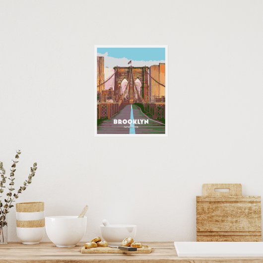 Brooklyn Poster (Keuken)